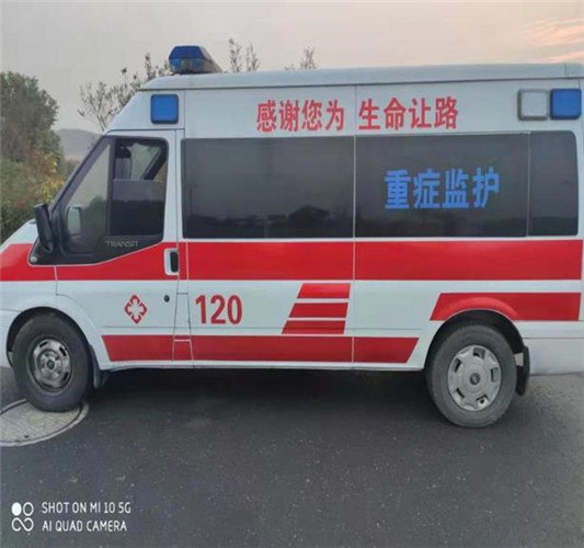 奇台救护车出租服务案例3