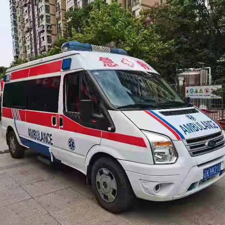 奇台长途救护车护送病人返乡